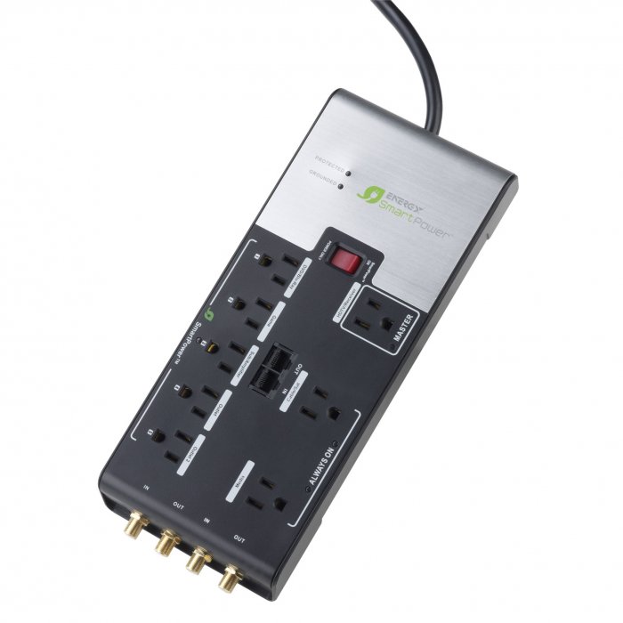 Energy ESP300 Smartpower 8-Outlet Surge Protector - Click Image to Close