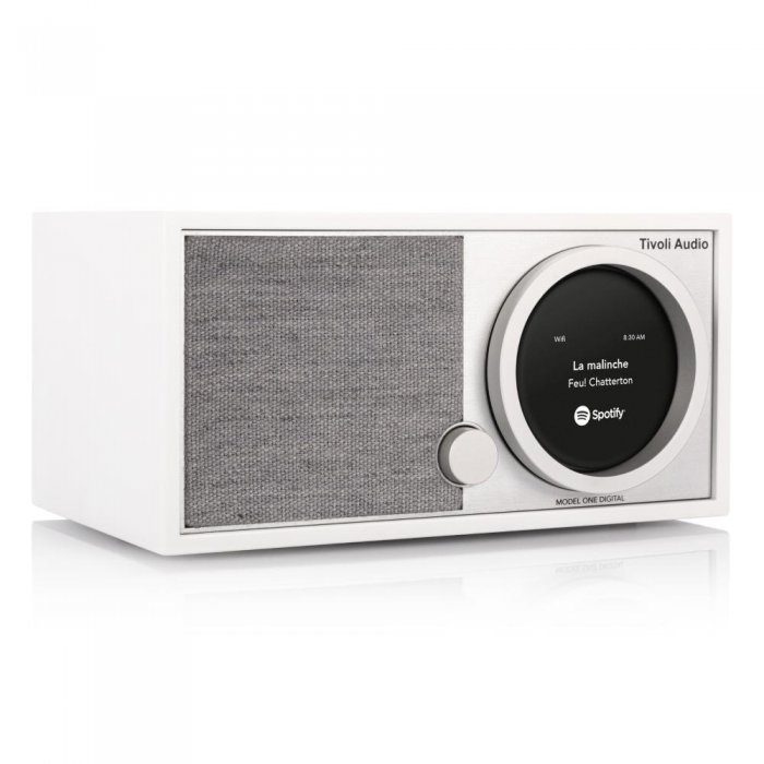 Tivoli Audio Model One Art Collecition Digital WiFi / FM Radio w Bluetooth WHITE - Click Image to Close