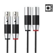 Pro-Ject Connect it Phono RS Balanced DIN to XLR Cable Pure Silver 1.23m