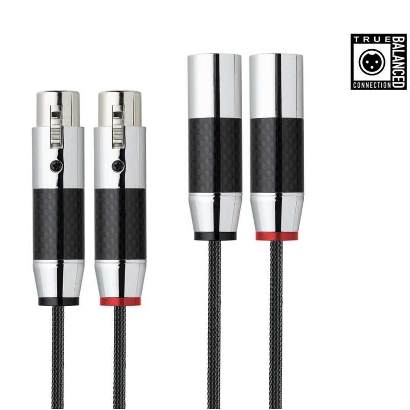 Pro-Ject Connect it Phono RS Balanced DIN to XLR Cable Pure Silver 1.23m