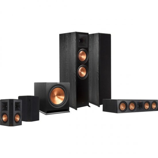 Klipsch 5.1 RP-8000 Reference Premiere Package w 12-Inch Sub BUNDLE Klipsch 5.1 RP-8000 Reference Premiere Package w 12-Inch Sub BUNDLE