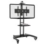 Rocelco VSTC Standard TV Cart for Screens up to 75"/100lbs