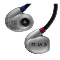 RHA DualCoil Hi-Res In-Ear Headphones & IEMs with Ear Hooks ALUMINIUM