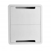 Sanus 17-Inch TV Media Device and Power In-Wall Mounted Behind TV Box