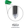 Audio-Technica AT-VMN95E Elliptical Replacement Turntable Stylus