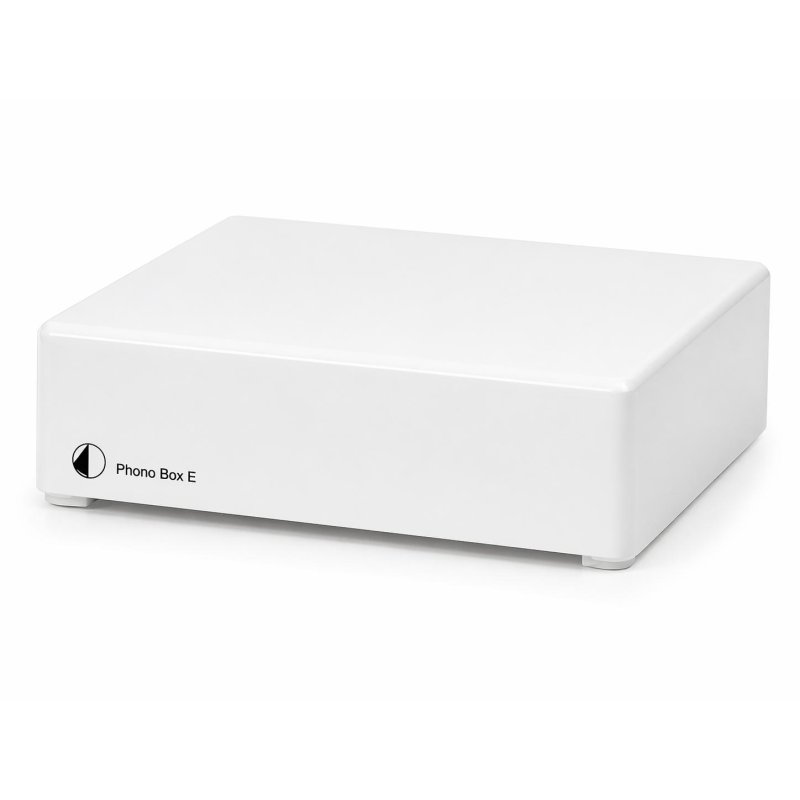 Pro-Ject Record Box E MM/MC Phono Preamplifier with USB Conversion WHITE