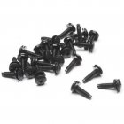Sanus CASC500 Black Zinc Screws w Nylon Washers (500 Count) BLACK