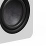 Kanto Living YU6 Passive 2nd Gen Passive Bookshelf Speakers with 1” Silk Dome Tweeter and 5.25” Abaca-Reinforced Woofer WHITE