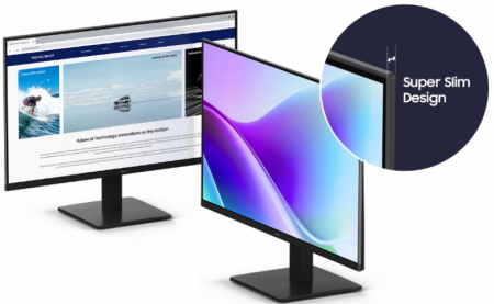 Description image for Samsung Essential 24-Inch FHD 120Hz 5ms GTG IPS LED ...