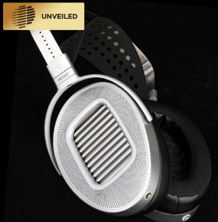 Description image for HiFiMan HE1000 Unveiled Open-back Planar Headphones BLACK/SILVER