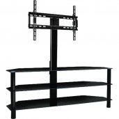 Bello PVS-25202 Three Shelf Mountable TV Stand w/ Built in Mounting Bracket