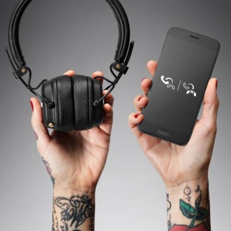 Description image for Marshall Major III On-Ear Headphones with Bluetooth aptX BLACK