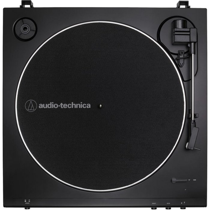 Audio-Technica AT-LP60XUSB-BK Fully Automatic Belt-Drive Stereo Turntable BLACK - Click Image to Close