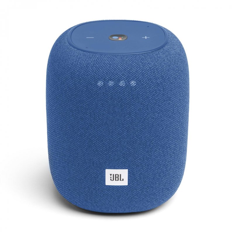 JBL LINK Music Compact Smart Speaker w Chromecast & Bluetooth BLUE