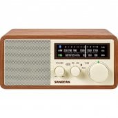 Sangean WR-16 AM/FM Bluetooth Wooden Cabinet Radio RA50562 - Open Box