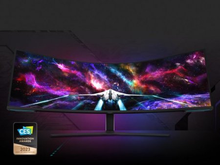 Description image for Samsung LS57CG952NNXZA 57-Inch Odyssey Neo G9 DQHD Mini-LED 240 Curved Gaming Monitor
