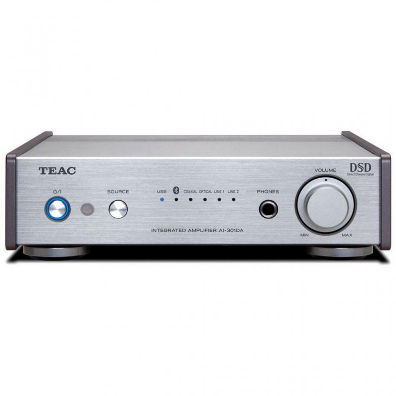 Teac AI-301DA Integrated Amplifier with USB Streaming SILVER