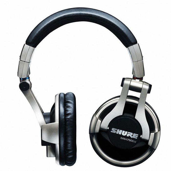 Shure SRH750DJ Professional DJ Headphones - Click Image to Close