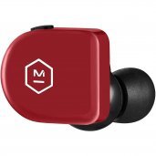Master & Dynamic MW07 GO True Wireless Water Resistant Bluetooth In-Ear Earbuds FLAME RED