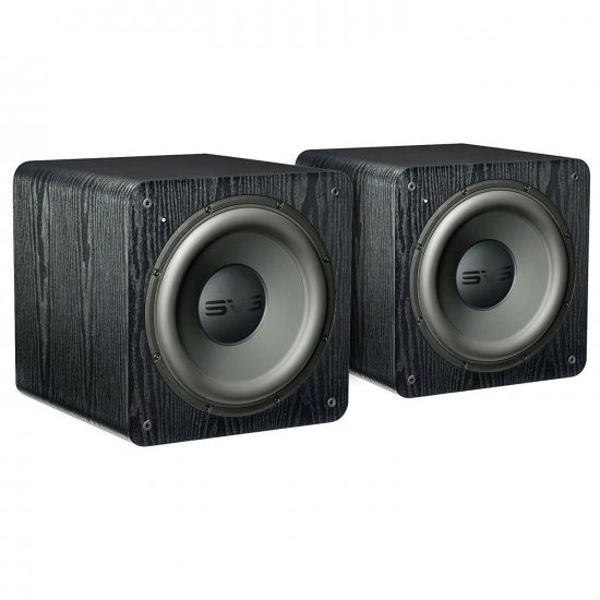 SVS SB-2000 500 Watt DSP Controlled 12\" Compact Sealed Subwoofer BLACK ASH (Pair) SVS SB-2000 500 Watt DSP Controlled 12\" Compact Sealed Subwoofer BLACK ASH (Pair)