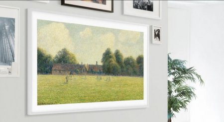 Description image for Samsung QN55LS03DAFXZC 55-Inch The Frame QLED 4K Art Mode Smart TV [2024]