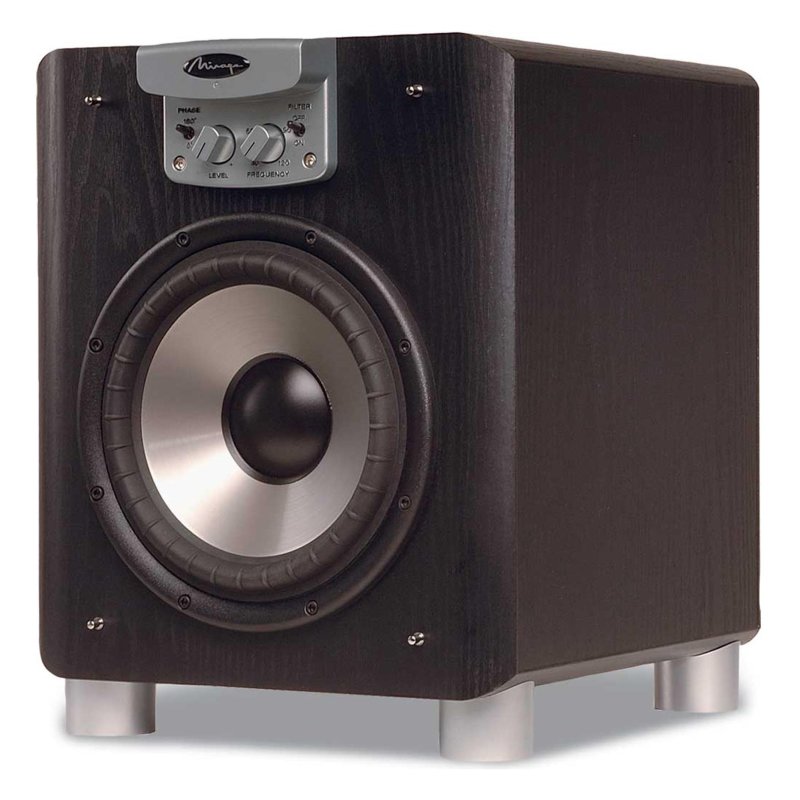 Mirage OMNI S10 Powered Subwoofer BLACK - Open Box