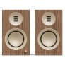 Kanto Living TUK 2nd Gen (2nd Gen) 260 W Premium Powered Speaker System with Bluetooth 5.4 Dual RCA and USB-C Inputs MATTE WALNUT W/ ROSE GOLD