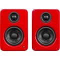 Kanto YU2GR Powered Desktop Speakers GLOSSY RED