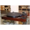 Dual CS 618W Manual Turntable With Auto Stop GLOSS WALNUT