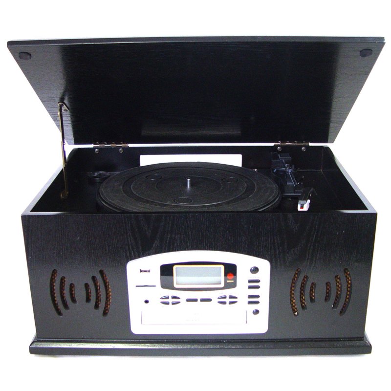 Technosonic USB-848 Ultimate All-In-One Wooden Console with USB