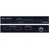 Key Digital KDS2X1 2x1 4K HDMI Switcher