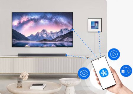 Description image for Samsung HW-QS700F/ZC 3.1.2 Ultra-Slim Soundbar BLACK