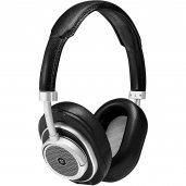 Master & Dynamic MW50+ Wireless Bluetooth 2-in-1 On Over-Ear Headphones SILVER BLACK