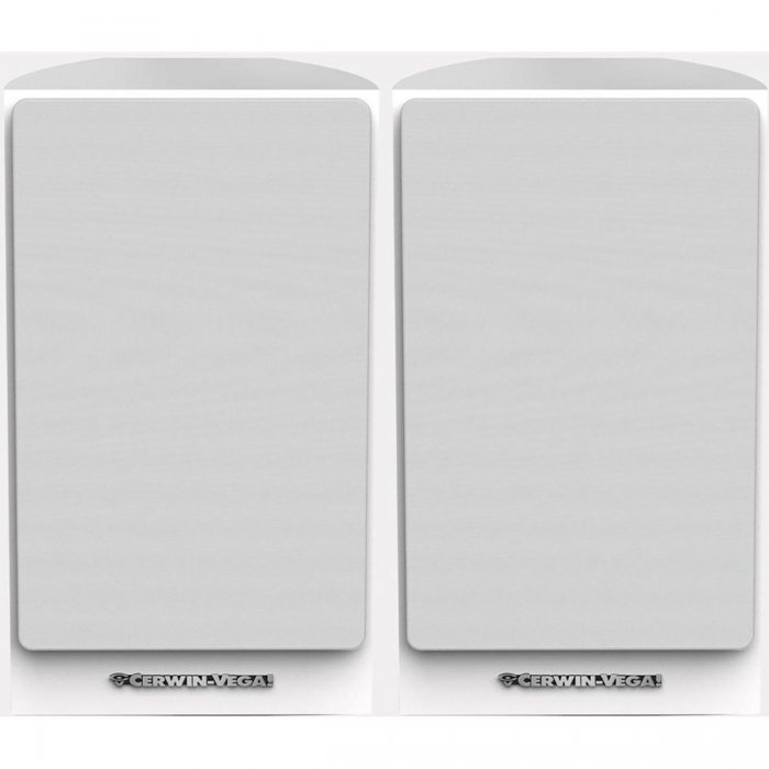 Cerwin Vega LA165 6.5-Inch 2-Way Bookshelf Speaker (Pair) WHITE - Click Image to Close
