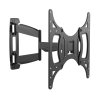 Ultralink ULNWS4X4 Noir Medium Full-Motion TV Wall Swing Mount 24-75 Inch 30 kg Capacity