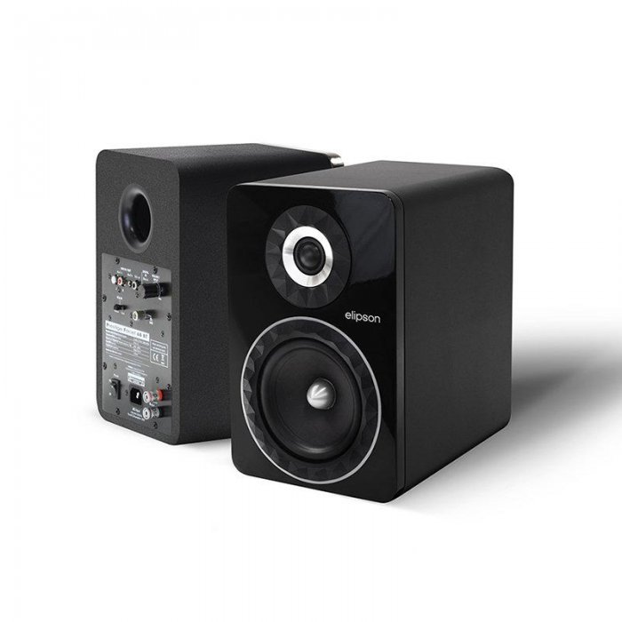 Elipson Prestige Facet 6B Bluetooth Speaker (Pair) BLACK - Click Image to Close