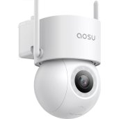 aosu C5E Security Cam D1 SE 3K 5MP 360° Wired Outdoor Security Camera WHITE