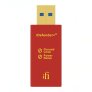 iFi Audio iDefender+AA USB-A to USB-A Ground Noise (Buzz/Hum) Eliminator RED