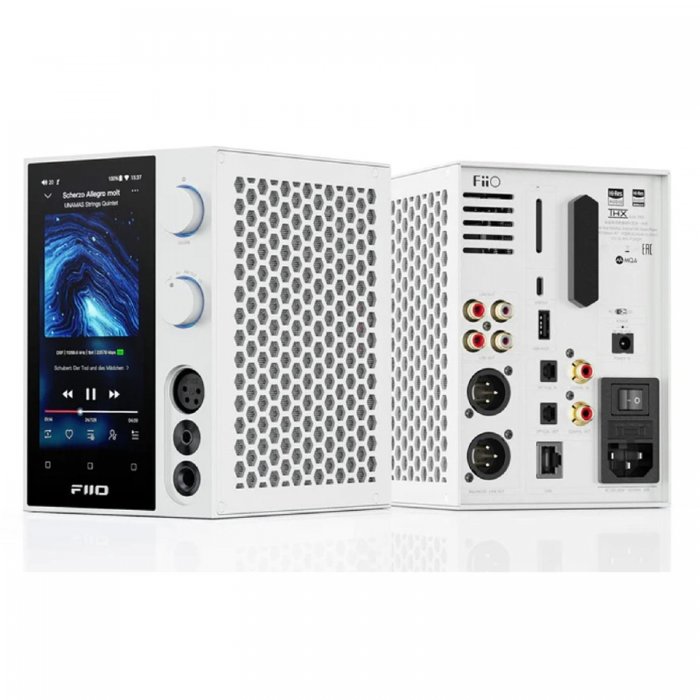 Fiio R7 Desktop Digital Streaming Music Player and DAC/AMP WHITE - Click Image to Close