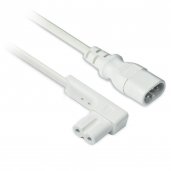 Flexson FLXP1X1M Right-Angle Extension Cable for Sonos PLAY:1 (3.2') WHITE