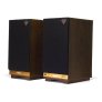 Klipsch THESIXESW Sixes 2-Way Powered Bookshelf Loudspeakers (Pair) WALNUT