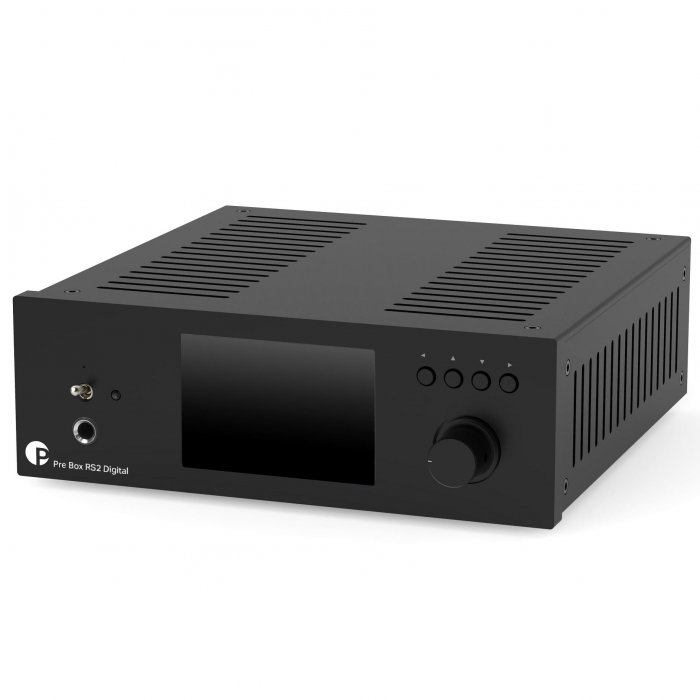 Pro-Ject PRE BOX RS2 DIGITAL Audiophile Line Preamplifier DAC & Headphone Amp BLACK - Click Image to Close
