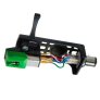 Audio-Technica AT95E/HSB Cartridge w Universal Headshell BLACK
