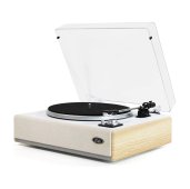 Eltax Spinster All-In-One Bluetooth Turntable System NATURAL