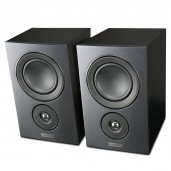 Mission LX-2+ Two-Way 6.5-inch Bookshelf Speaker (Pair) BLACK - Open Box