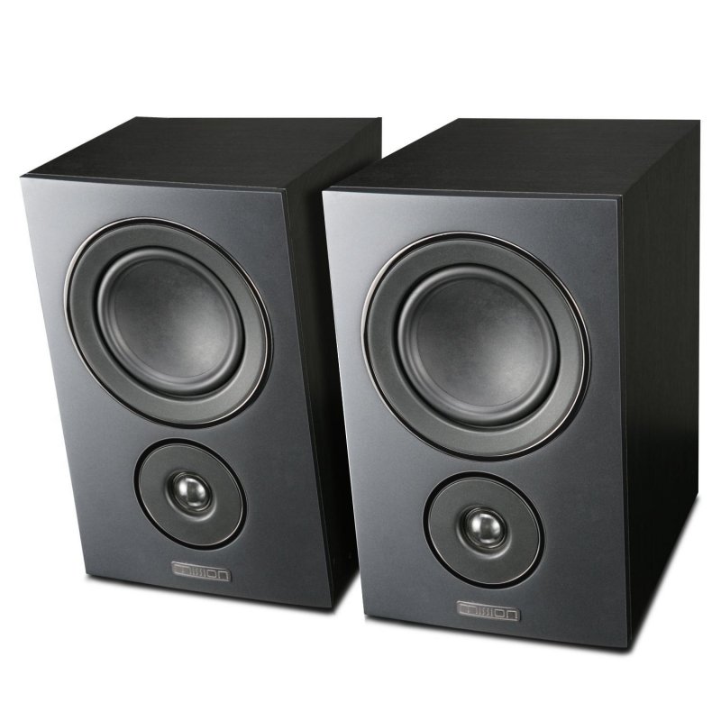 Mission LX-2+ Two-Way 6.5-inch Bookshelf Speaker (Pair) BLACK