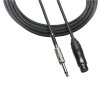 Audio-Technica ATR-MCU20 Microphone Cable (XLRF - 1/4")