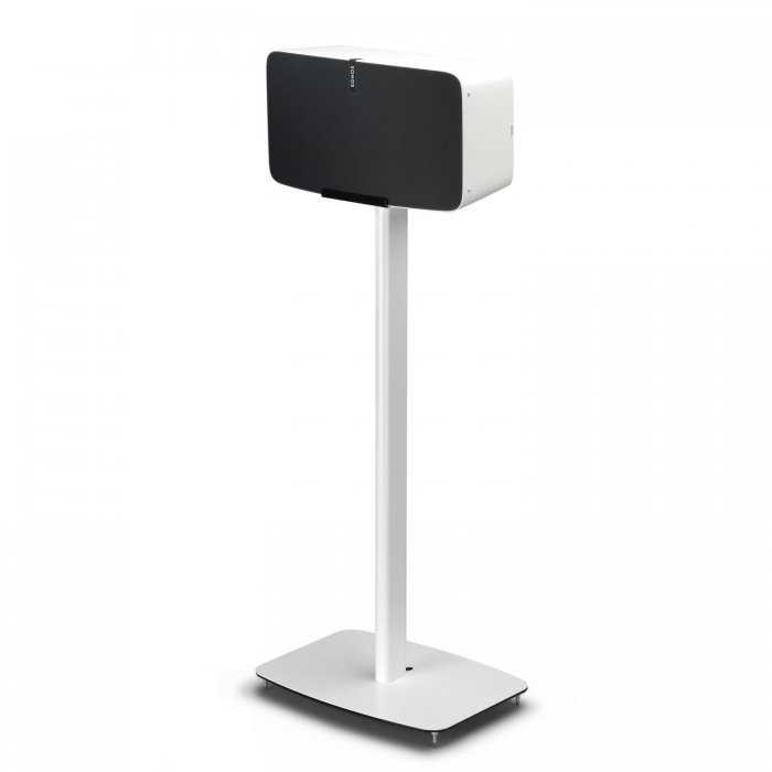 Flexson HORIZONTAL Floor Stand for 2nd GEN PLAY:5 SONOS Speakers (Single) WHITE - Click Image to Close