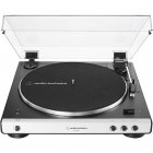 Audio-Technica AT-LP60XBT Fully Automatic Wireless Belt-Drive Turntable WHITE/BLACK