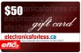 electronicsforless.ca Gift Card : $50.00 Value